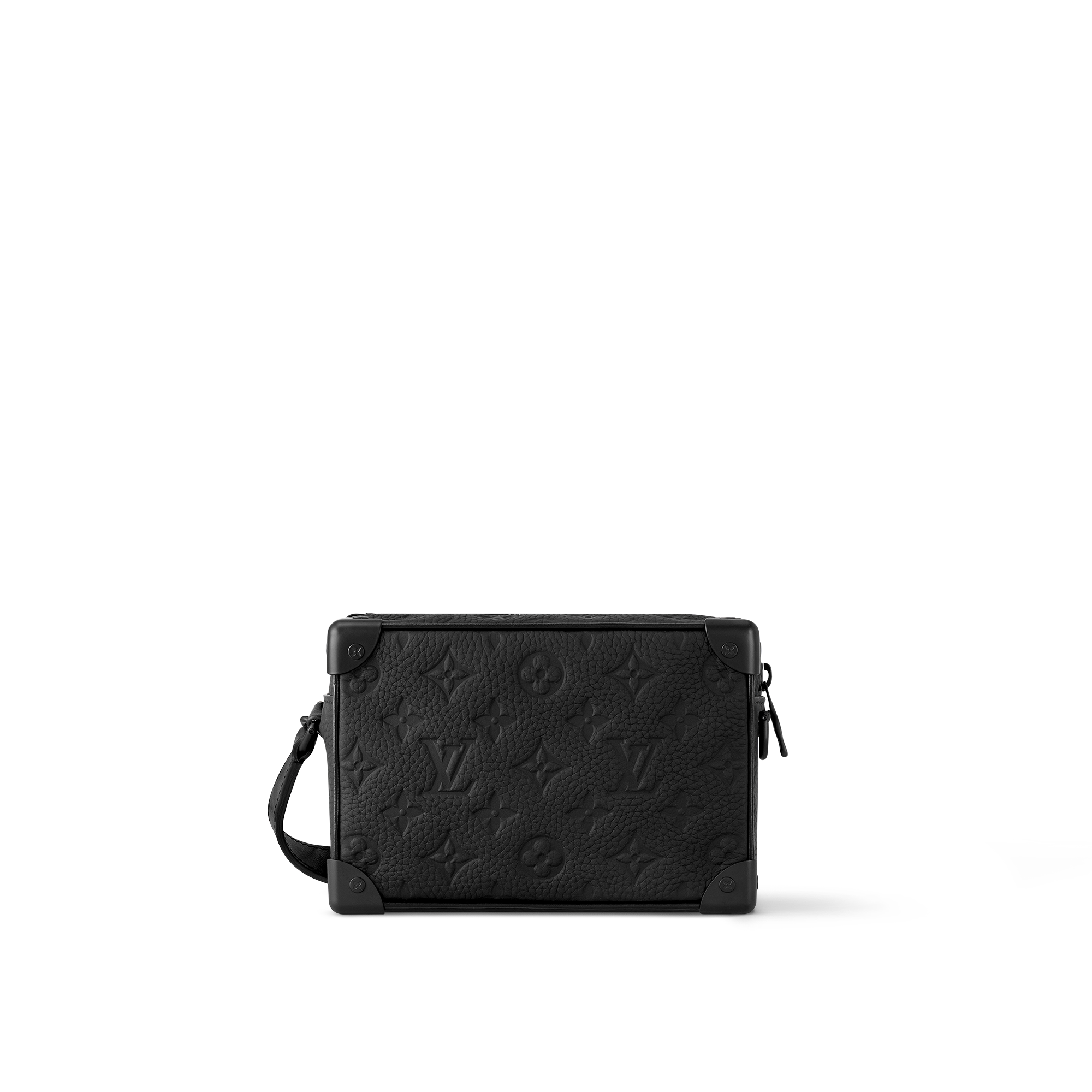 Louis vuitton black leather on sale bag